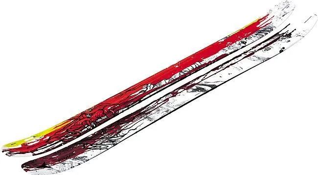 SKI FREESKI BENT 110 RED/YELLOW