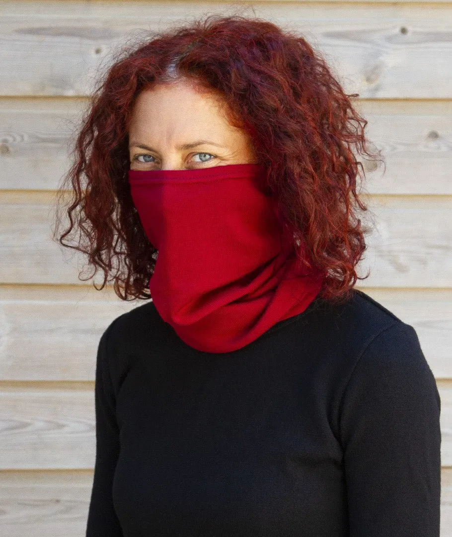 Snood Laine Merinos Bio Multifonction Fabrication Française