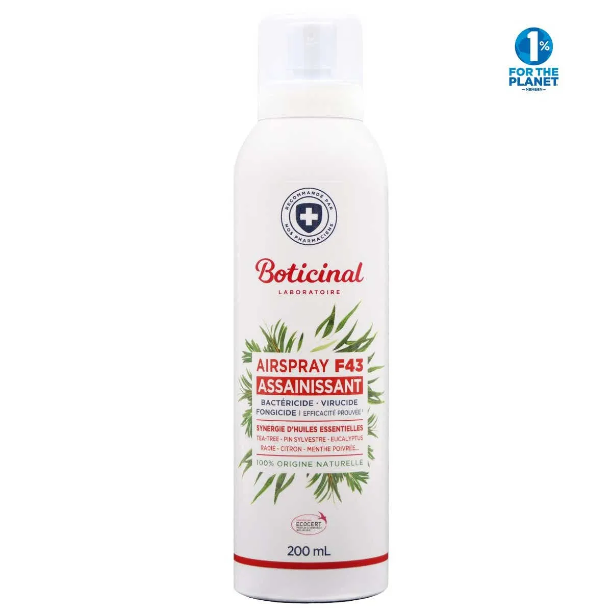 Spray Assainissant Contrôlé Bio, 200ml | Boticinal Laboratoire  - Parapharmacie Boticinal