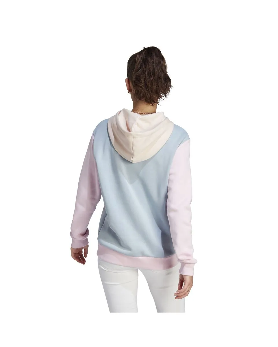 Sweat à capuche manches longues Femme W BL OV HD Bleu