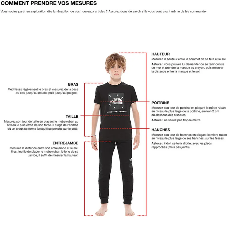 T-shirt Enfant The North Face à manches longues Easy