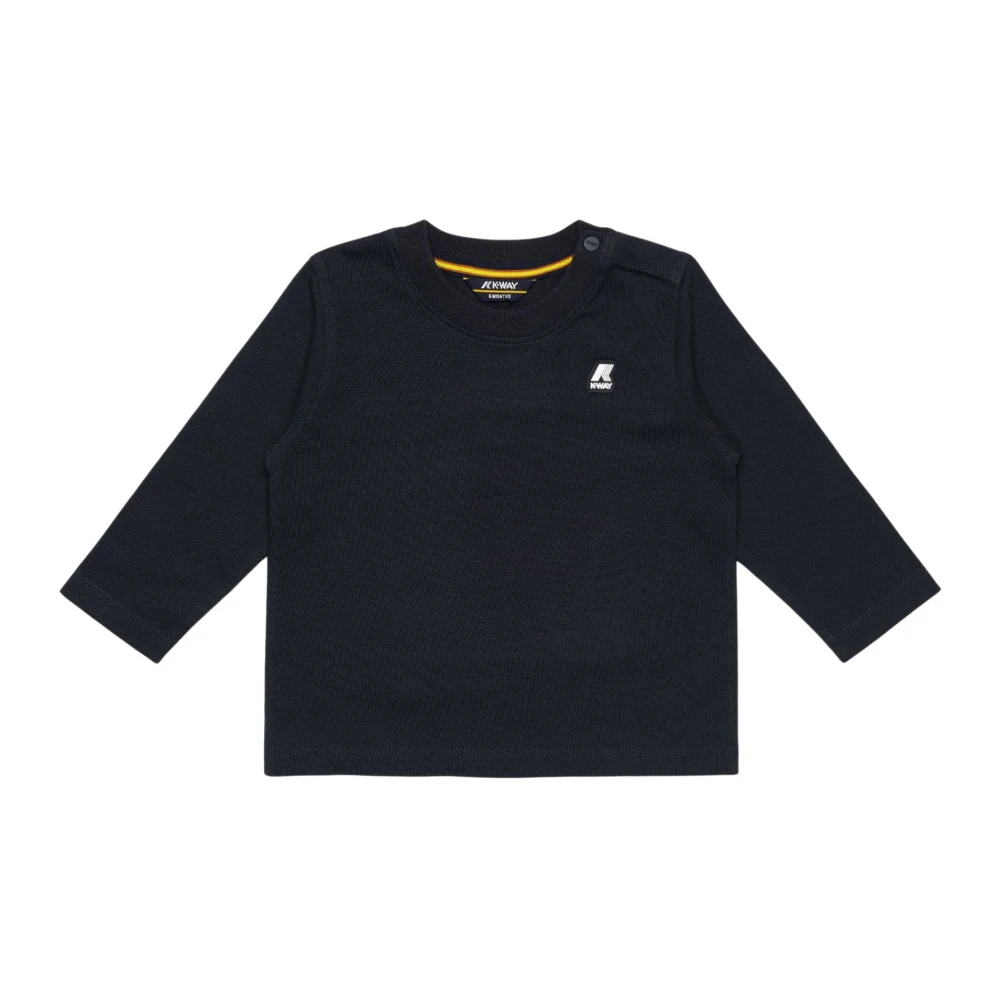 T-shirt Enfant à Manches Longues Bleu