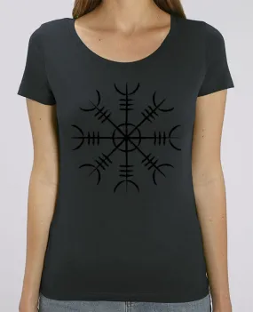 T-shirt Femme Heaume de awe symbole viking par KronoArt
