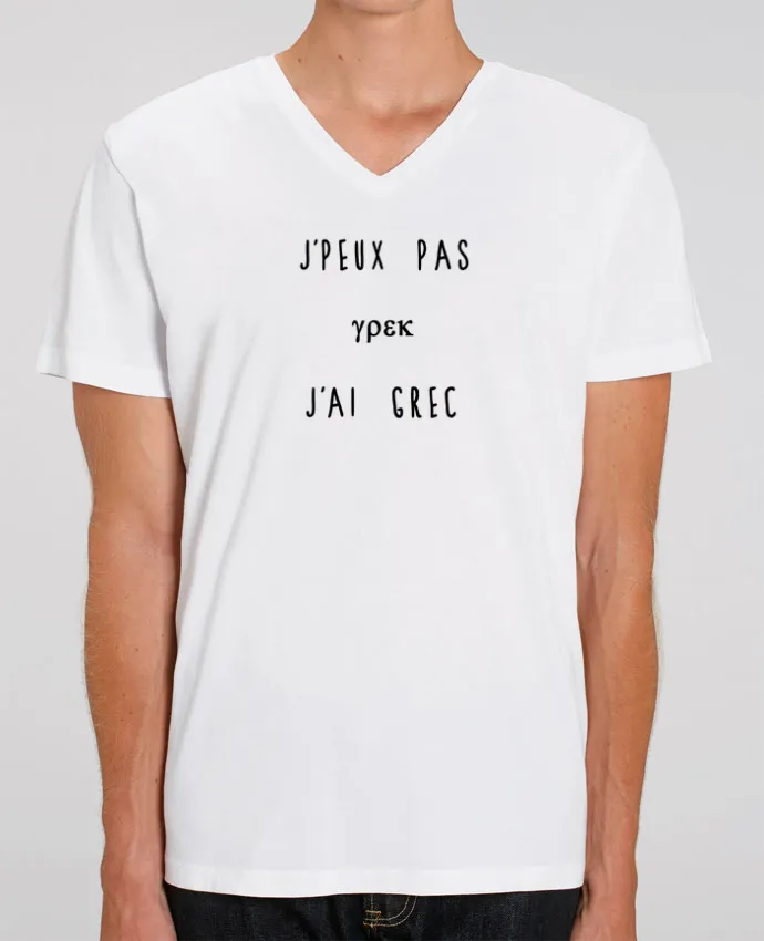T-shirt homme J'peux pas j'ai grec par Les Caprices de Filles