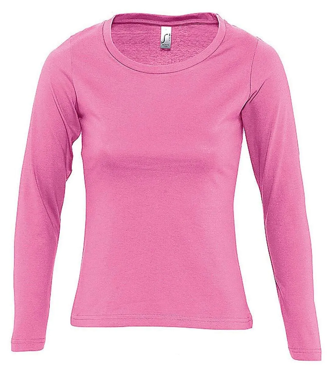 T-shirt manches longues FEMME - 11425 - rose