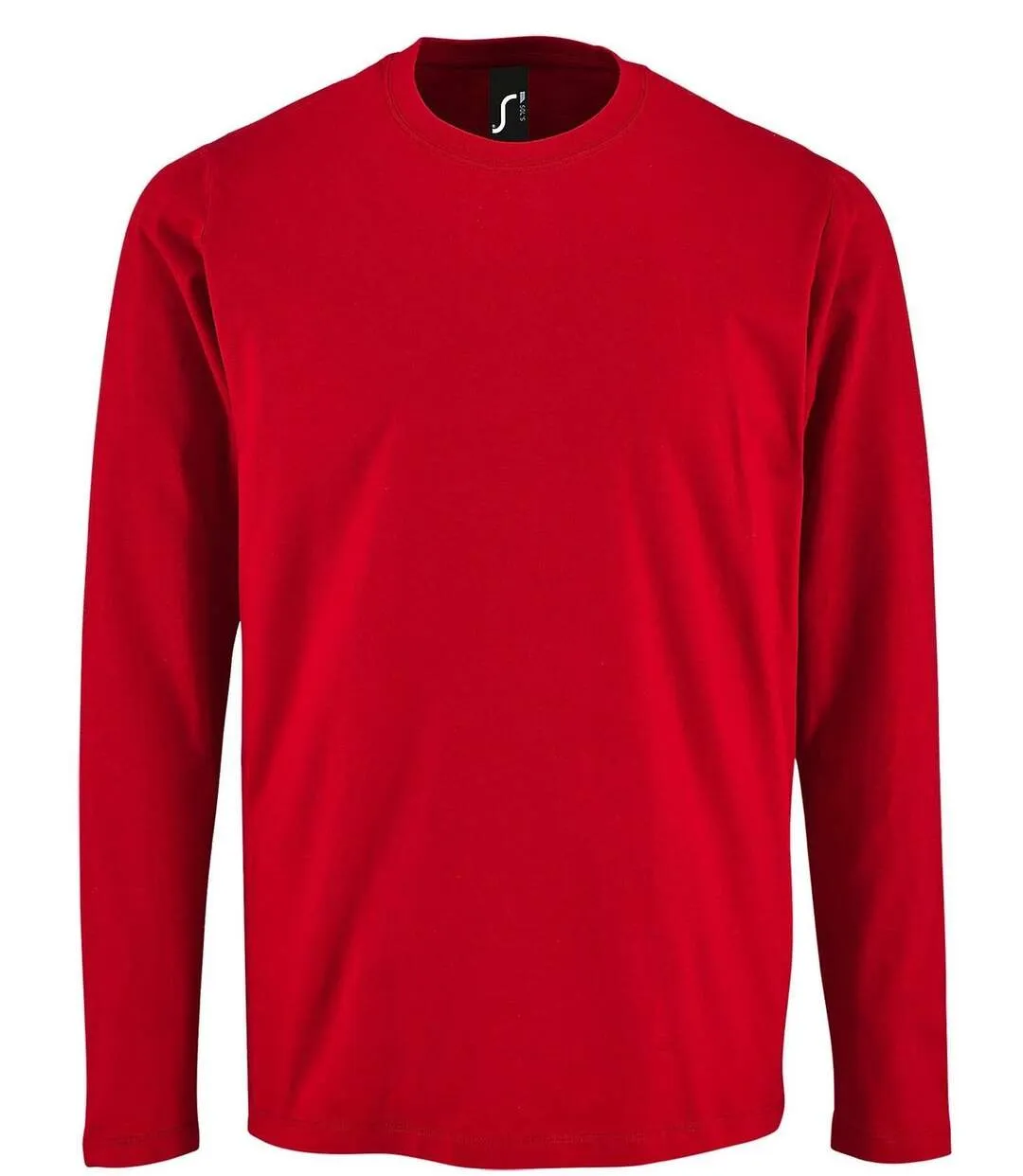 T-shirt manches longues pour homme - 02074 - rouge