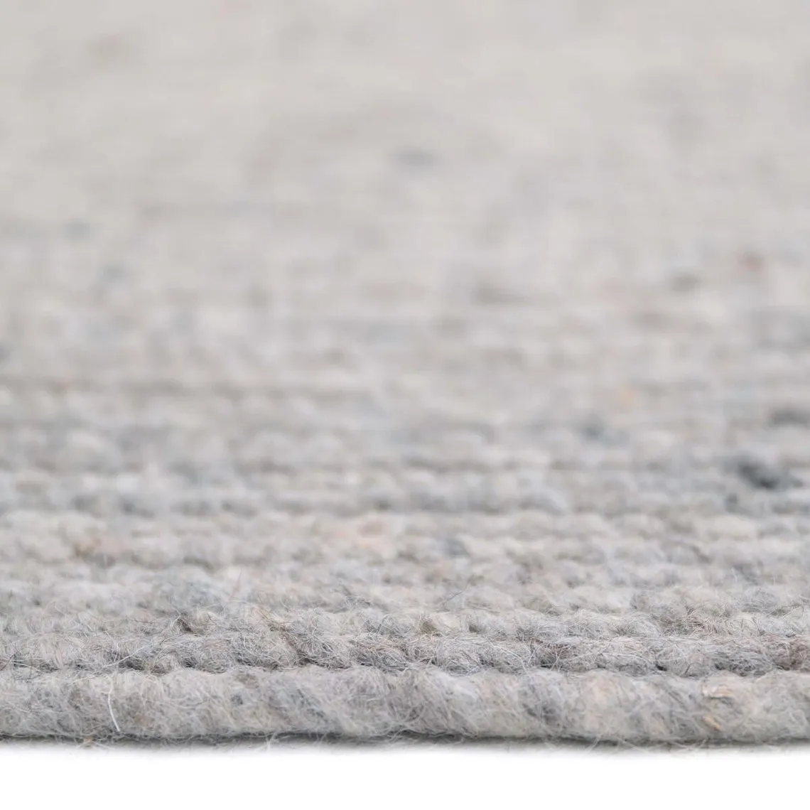 Tapis laine feutrée Gris M | 3 Suisses