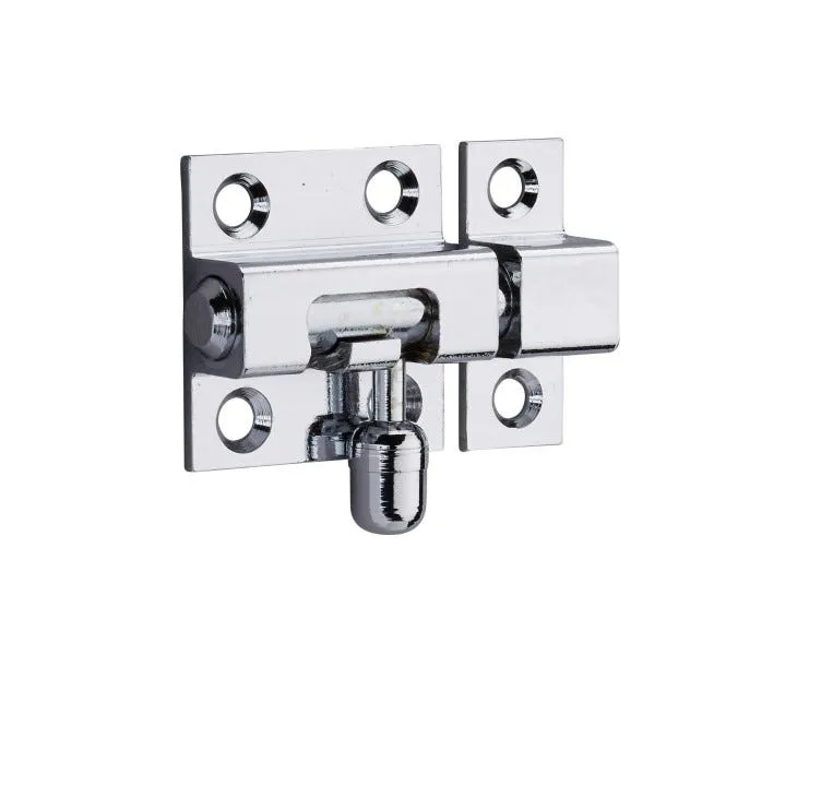 Targette laiton chromé 30