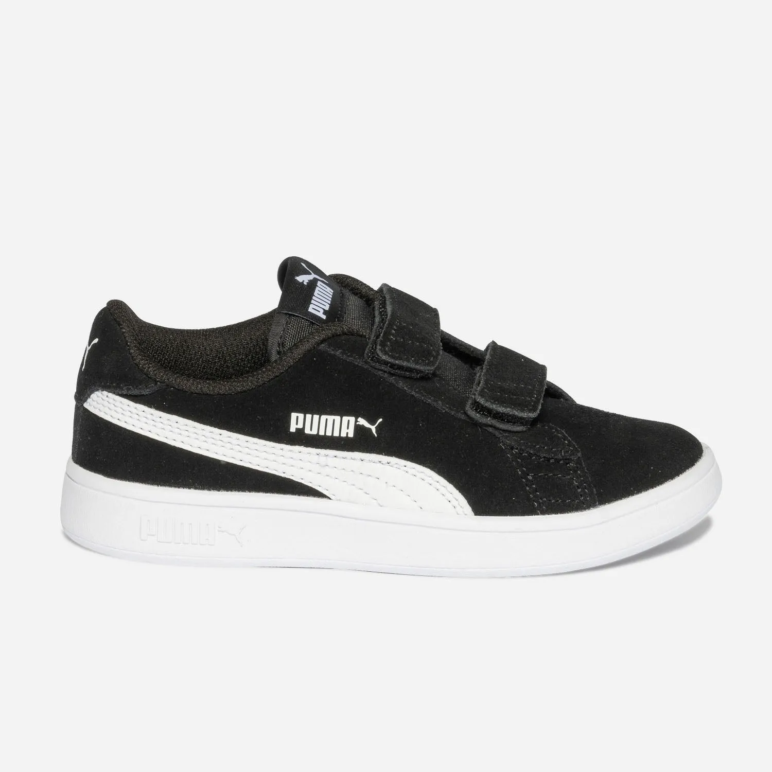 Tennis PUMA noire en cuir velours à scratchs - Eram Sport | ERAM