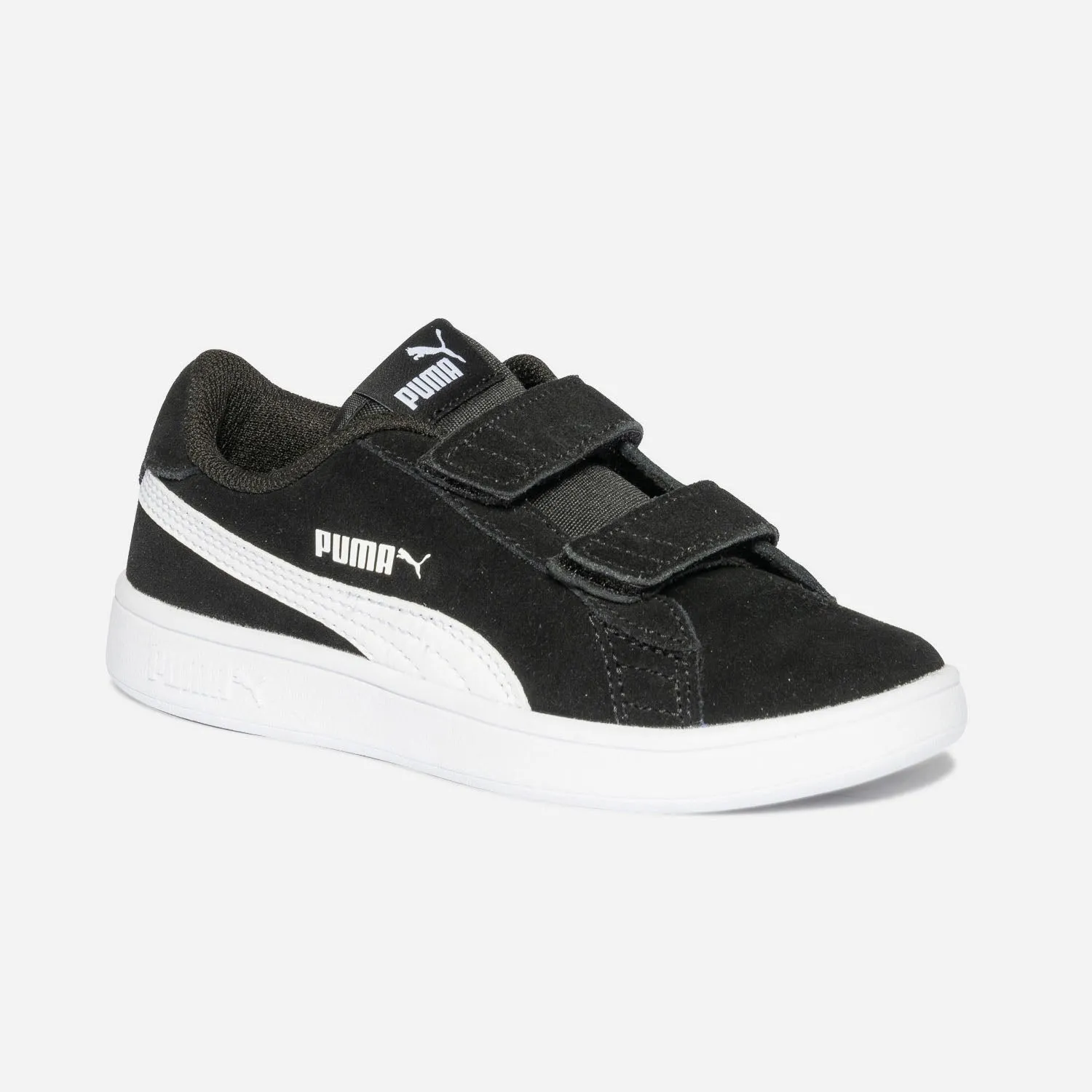 Tennis PUMA noire en cuir velours à scratchs - Eram Sport | ERAM