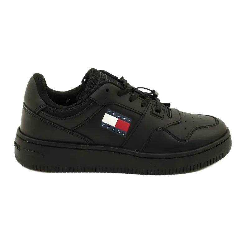Tommy Hilfiger Chaussures Rétro Basket Ess EN0EN02505BDS le noir