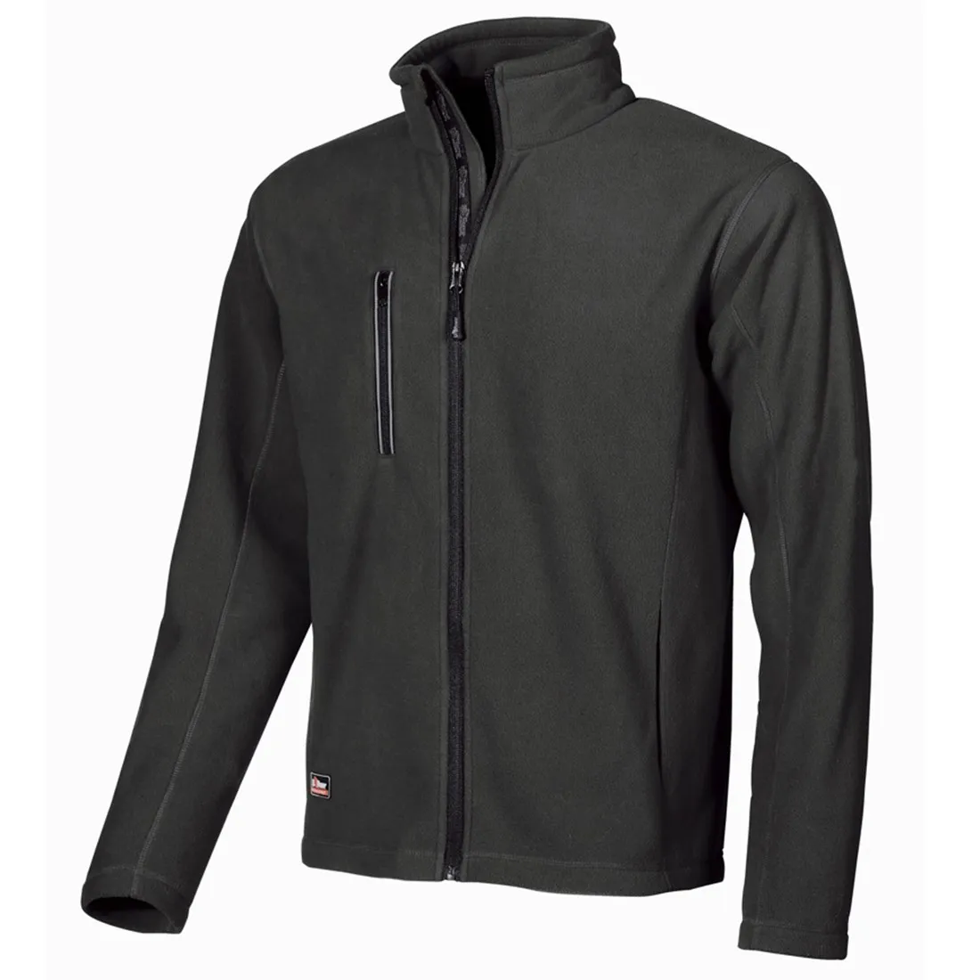 U-Power - Veste de travail zippée en polaire chaude noire WARM