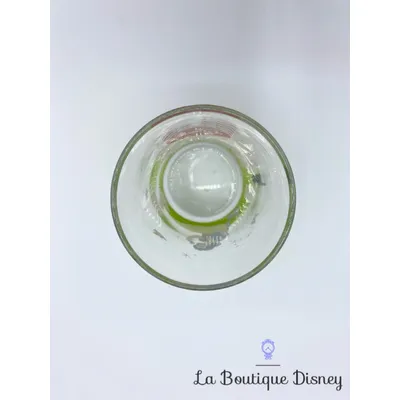 Verre Amora Blanche Neige et les sept nains Disney moutarde