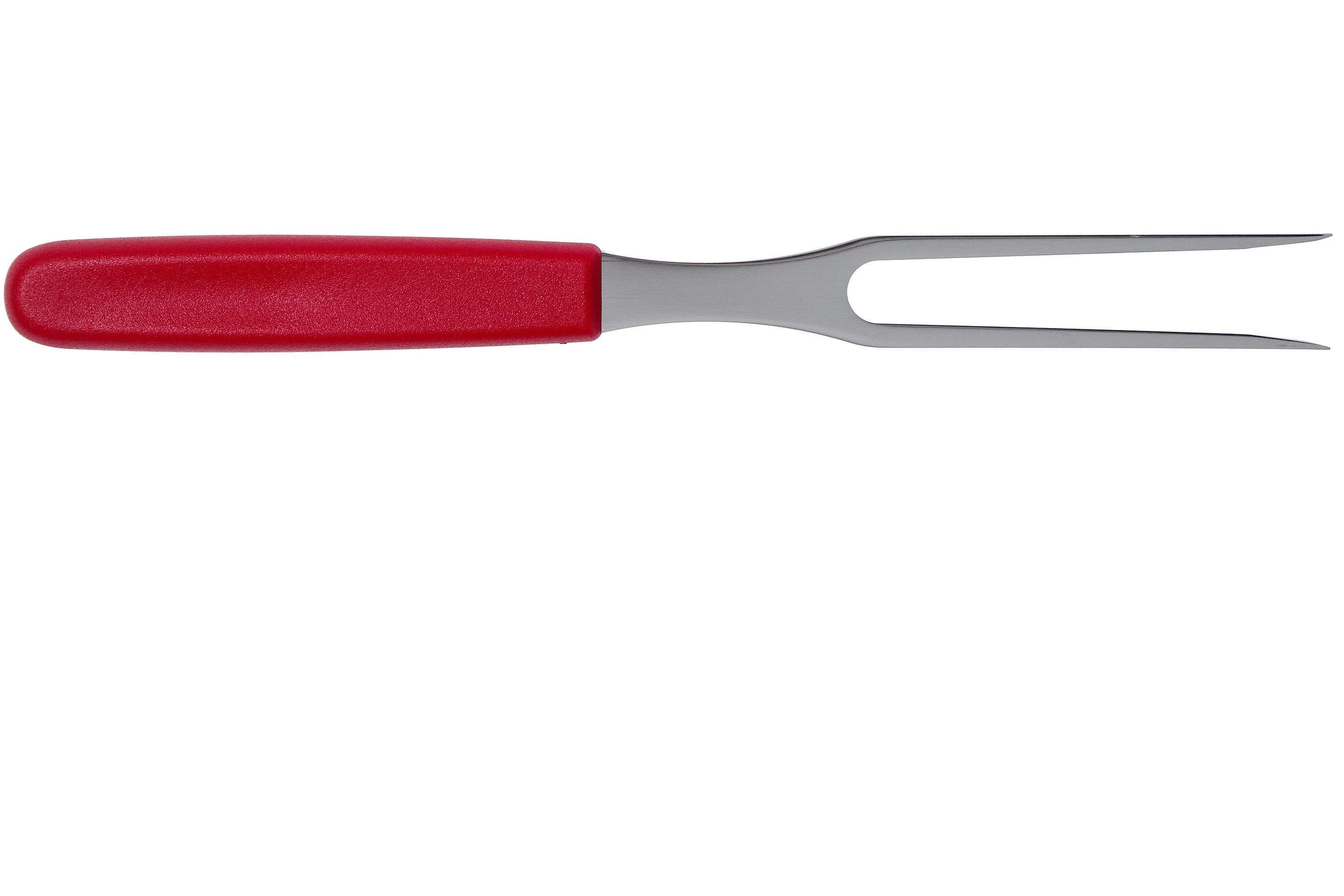  Victorinox SwissClassic 6.2101.15B fourchette à viande 15 cm, rouge