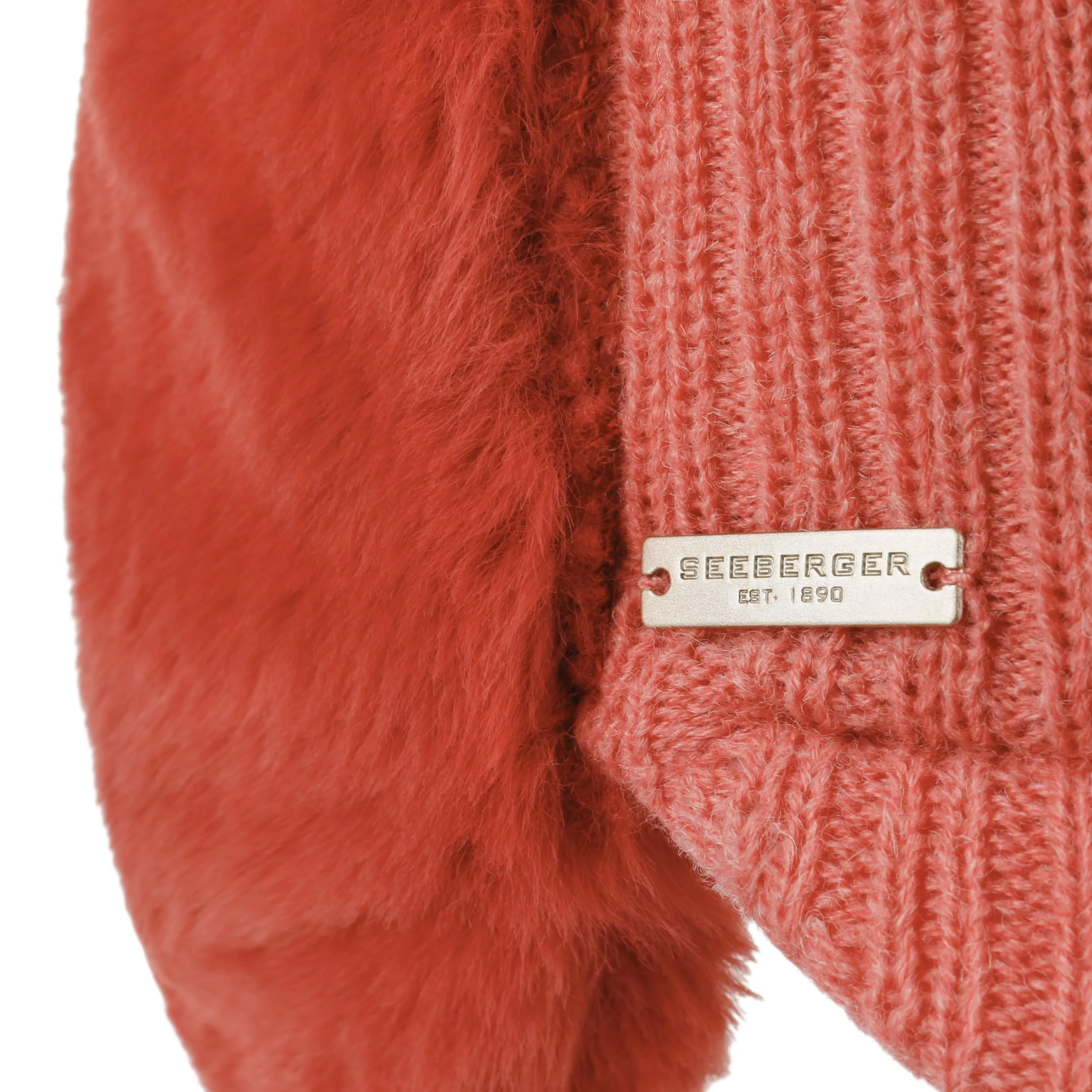 Visière en Tricot avec Cache-Oreilles by Seeberger --> Chapeaux, casquettes & bonnets en ligne ▷ Chapeaushop